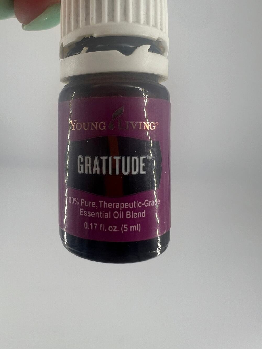 Young Living Gratitude Essential Oil 5 ml Homeopathic Aromatherapy 90% Full